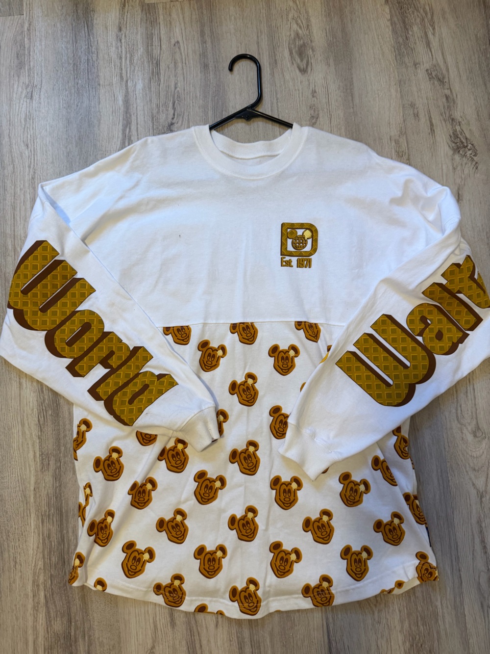 Disney Mickey Waffle Spirit Jersey Walt Disney World (Large)